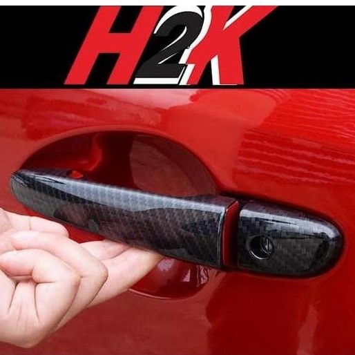 AKSESORIS MAZDA CX 5 - OUTER HANDLE COVER MAZDA CX5 CARBON HARGA KHUSUS