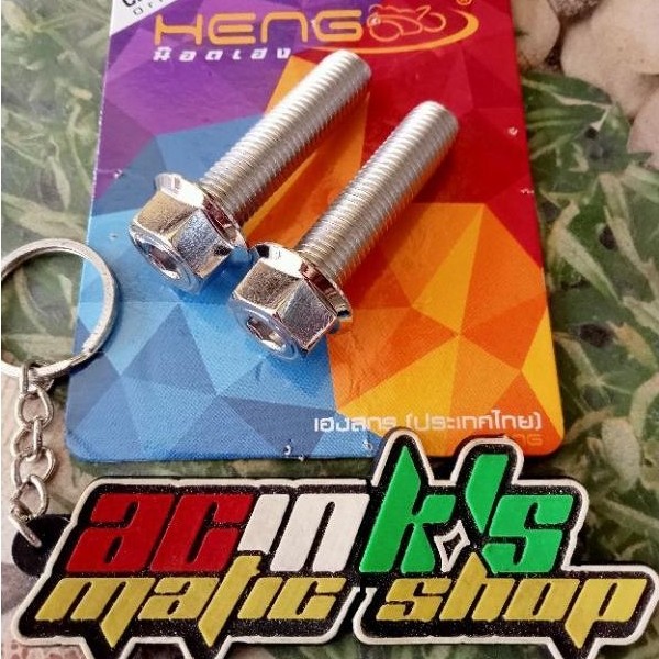 NEW BAUT PROBOLT STAINLESS 2KUNCI BREKET STANDAR SAMPING NOUVO Z NOUVO LELE (1BAUT) [terbaik][terlar