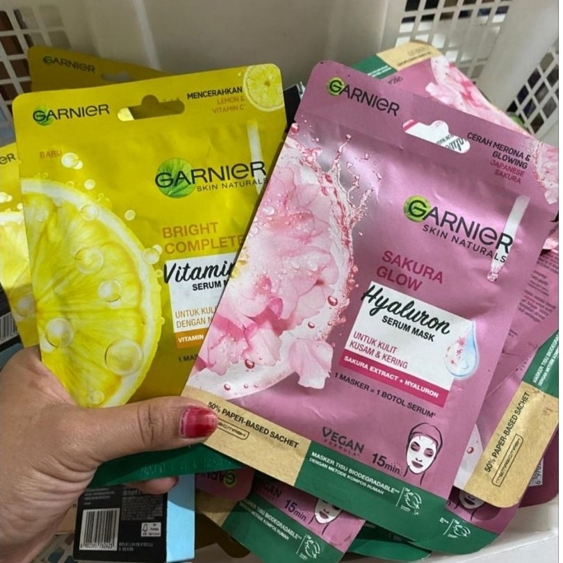Garnier Serum Masker Wajah