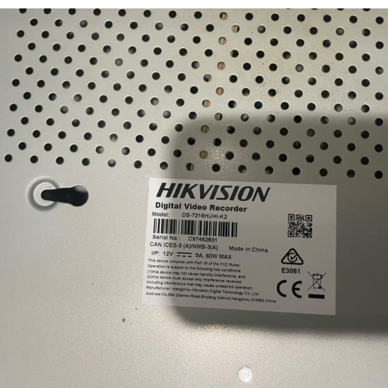 DVR HIKVISION HUHI K2 16CH