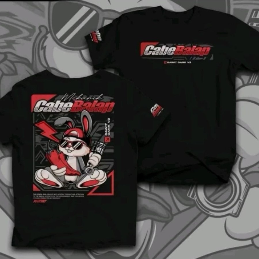 KAOS MEKANIK CABE BALAP - Rawit gank Baju Distro Kekinian