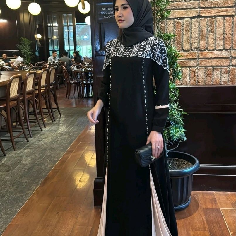 farina abaya new n ori javina official/ready siap kirim