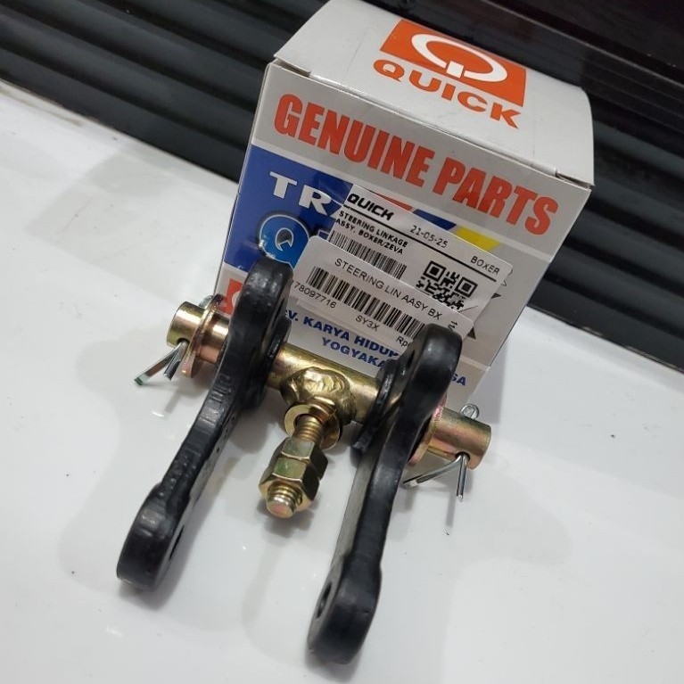 Sparepart Traktor Quick Steering Linkage Assy  Traktor Boxer Zeva Quick  Asli Original