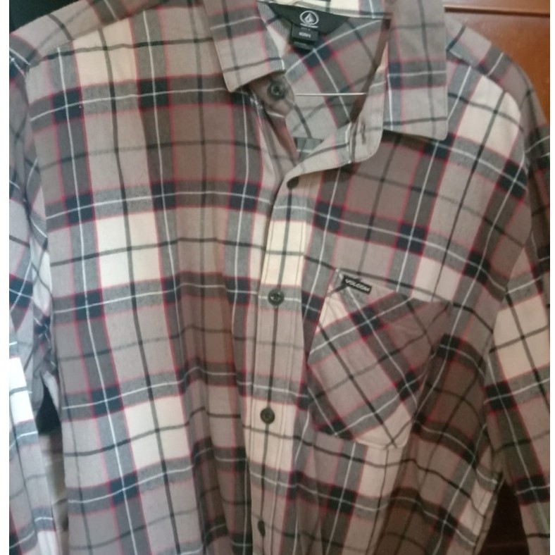 kemeja flanel volcom