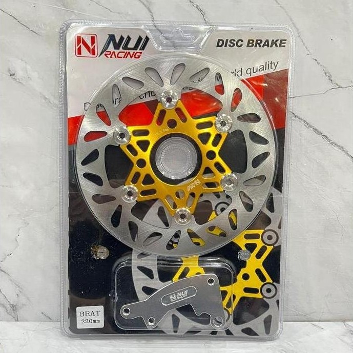Piringan cakram NUI racing 220mm Mio J Mio Soul Xeon Beat