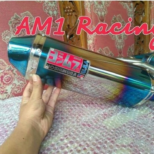 Knalpot Yoshimura Usa Blue/Biru/Tabung Knalpot/Slincer Knalpot Original Dan Terpercaya