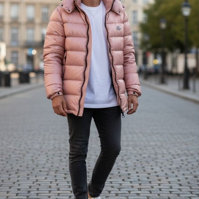 jacket gelembung/puffer by moncler scn brand original