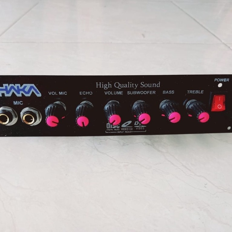 STEREO TONE CONTROL HYBRIS + PANEL Stereo tone tone control + sub + echo HYBRIS + PANEL