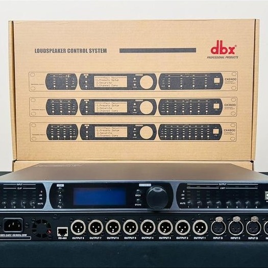 DBX CX4800 SPEAKER MANAGEMENT 4 IN 8 OUT DLMS CX 4800