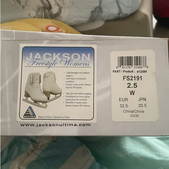 Sepatu Ice Skating Jackson Freestyle 2.5 W / EUR 32.5