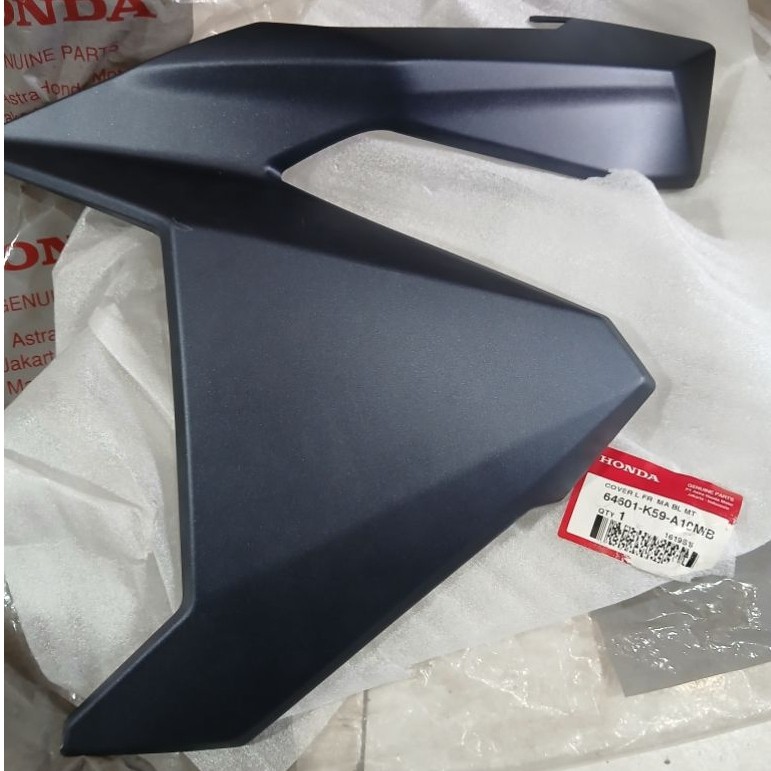 64601 K59 A10 MIB COVER SAYAP DEPAN VARIO 125 150 LED KIRI ORIGINAL AHM
