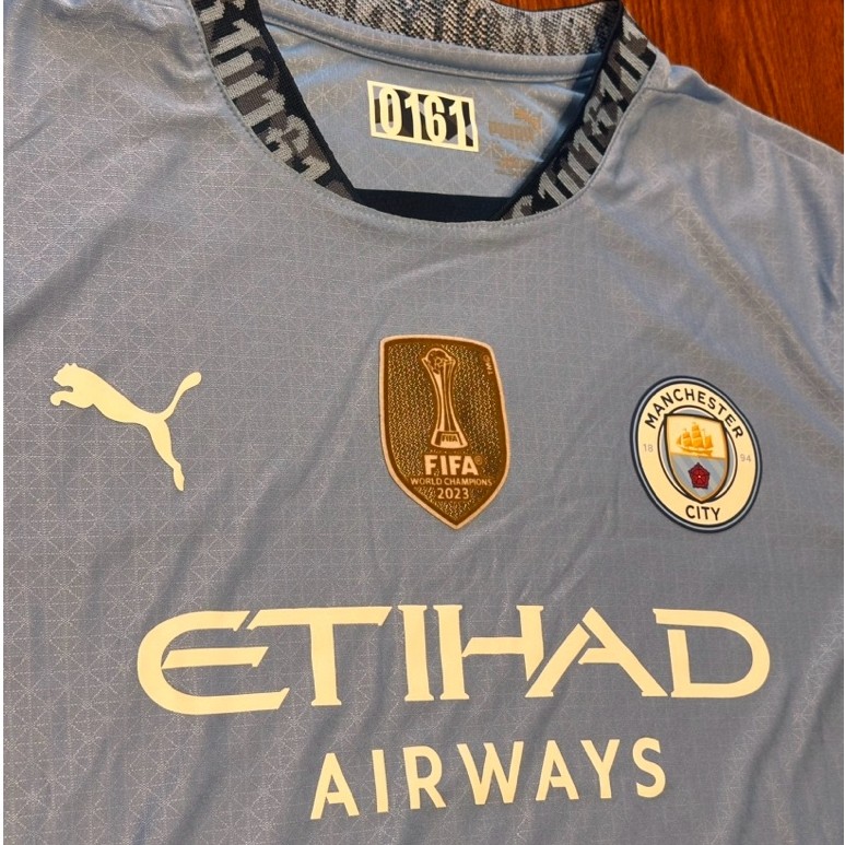 Manchester City Player Issue Jersey 2024/25 XL FULL PATCH ( preloved 95%)