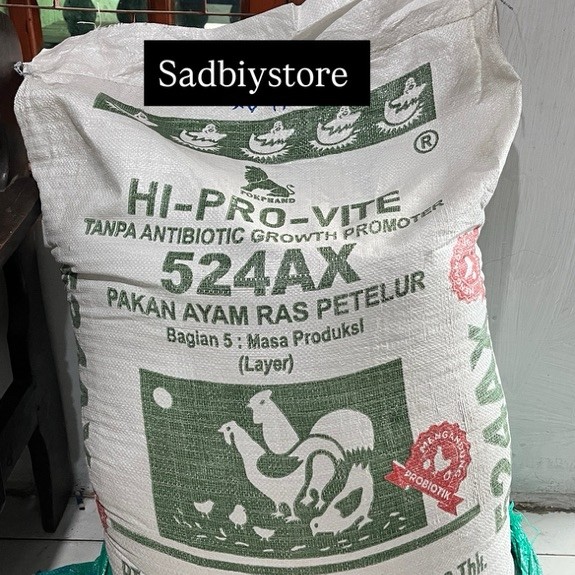 PAKAN AYAM PETELUR Hi Pro Vite 524AX