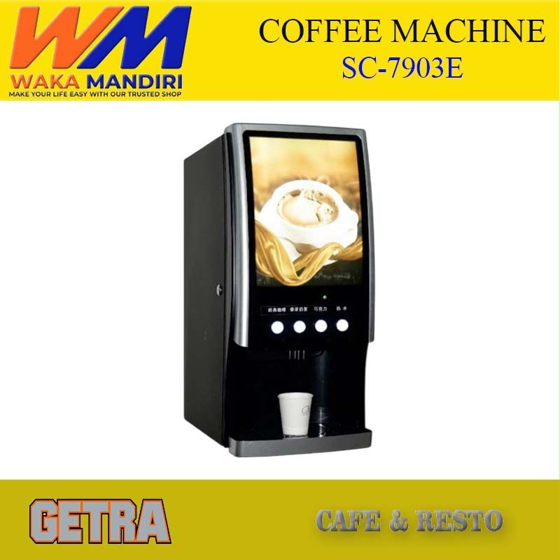 GETRA SC 7903E SC-7903E DISPENSER MESIN KOPI INSTAN COFFEE MIX DISPENSER