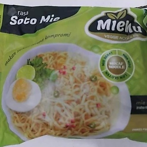 MieMU | 1 Kardus | Mie sayur | Mie sehat | Mie diet | Mie Vegan | Free gluten | 70g | 1 Kardus - isi