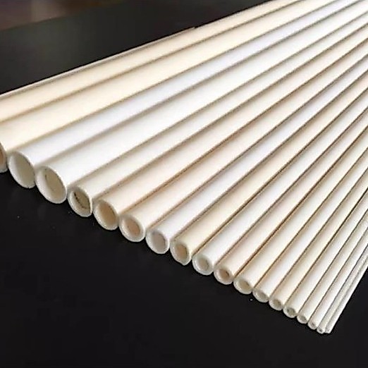 AL2O3 ALUMINA CERAMIC TUBE ALUMINUM OXIDE HIGH TEMPERATURE RESISTANT INSULATION HOLLOW THERMOCOUPLE