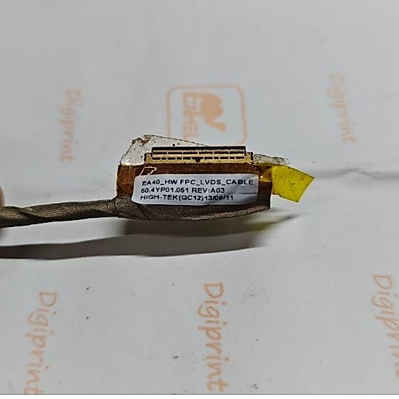 Kabel Flexible LCD LVDS Acer Aspire E1-432 E1-470 E1-472 EA40-HW 50.4YP01.061 Bekas Copotan