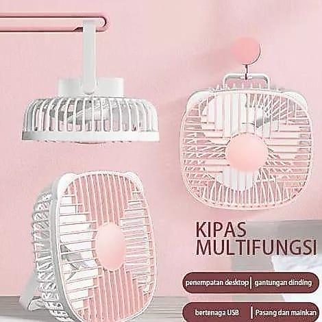DUDLEY Kipas Meja Kipas Angin Gantung USB Kabel