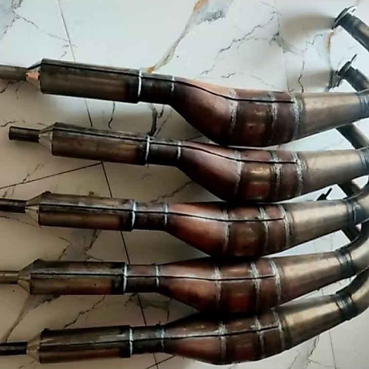 KNALPOT PLIPIT KOLONG RX KING  MEDAN/UJUNG KROM