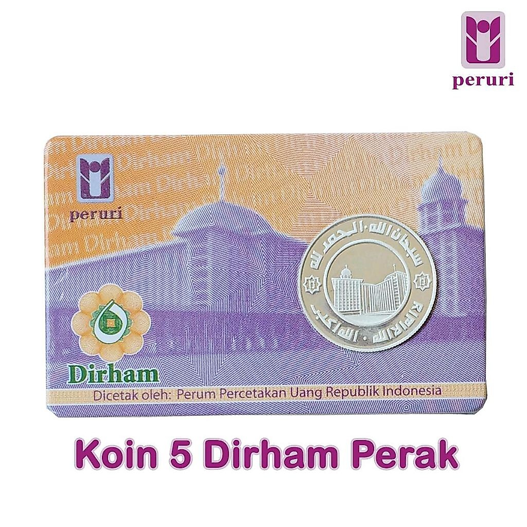 Koin 5 Dirham Perak