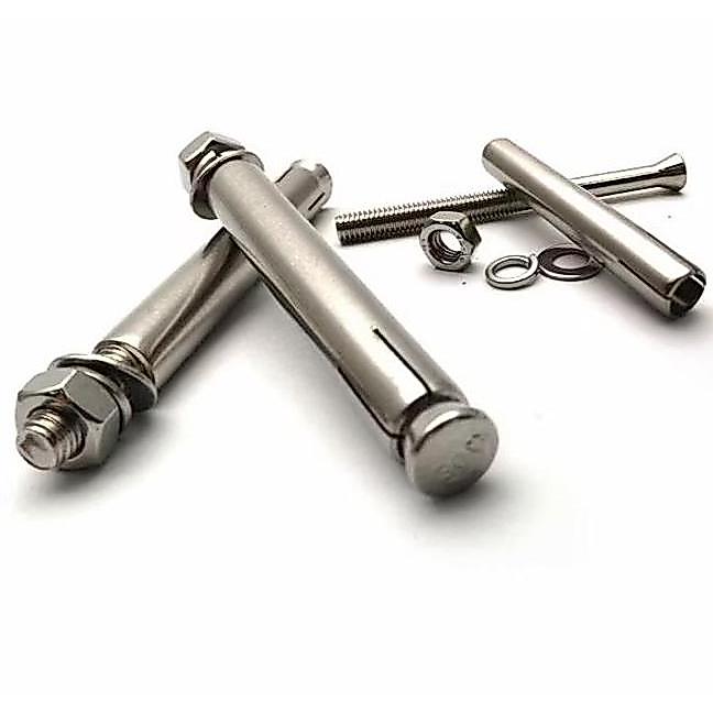 SS 304 / Dynabolt Stainless M20x150 / Dinabolt M20 / Sleeve Anchor Bolt 15 CM