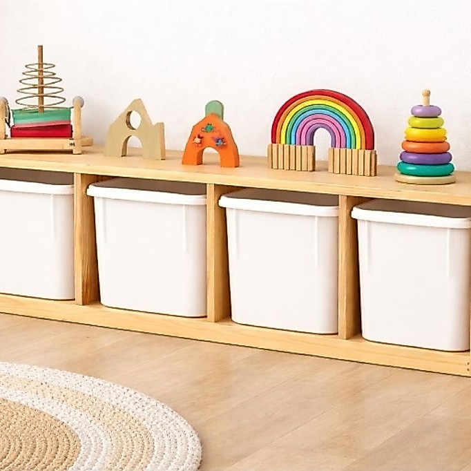 Rak Mainan Anak - Rak Box - Rak Tray