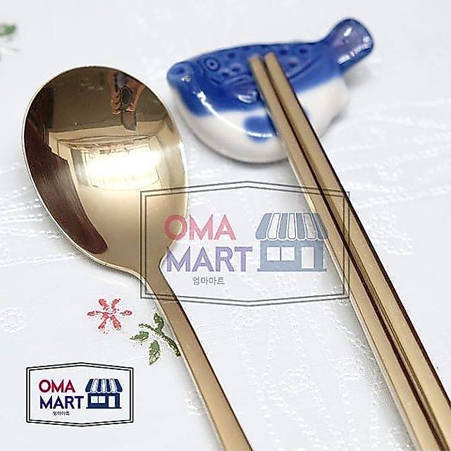 Sujeo Korea Gold, Sendok Sumpit Korea GOLD PIPIH