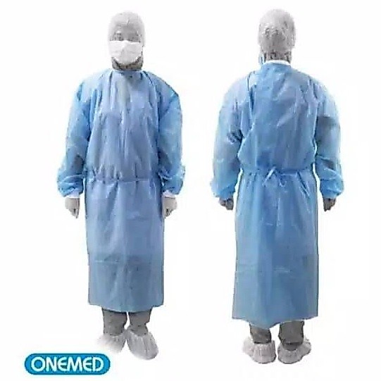Gown Non Woven Onemed Non Sterile / Baju APD