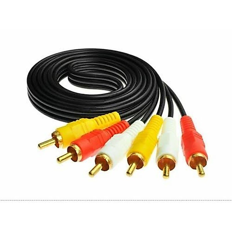 kabel 3 Rca To 3 Rca / Kabel Rca - Rca Av Video / Kabel 3 Rca DVD TV