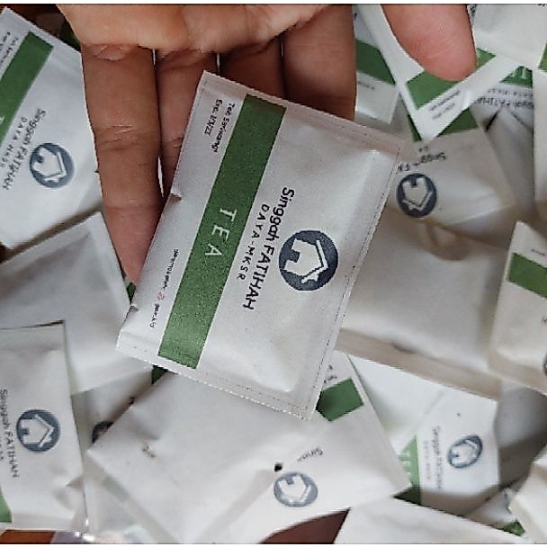 Jiwa_Mudamu Teh & Jahe Gula Merah Sachet Desain Custom Untuk Si Dan Logo Anda, Untuk Hotel Cafe Dll