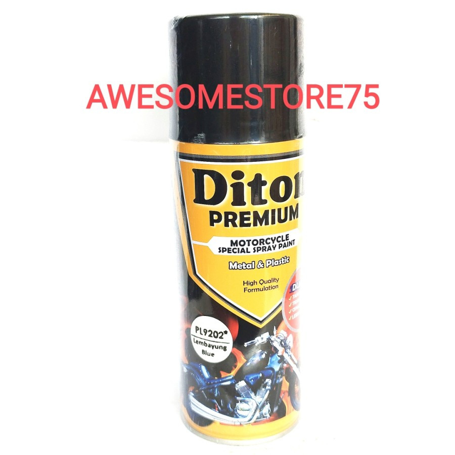 (READY) DITON PREMIUM * PL 9202 LEMBAYUNG BLUE Biru Bunglon Cat Semprot Pylox