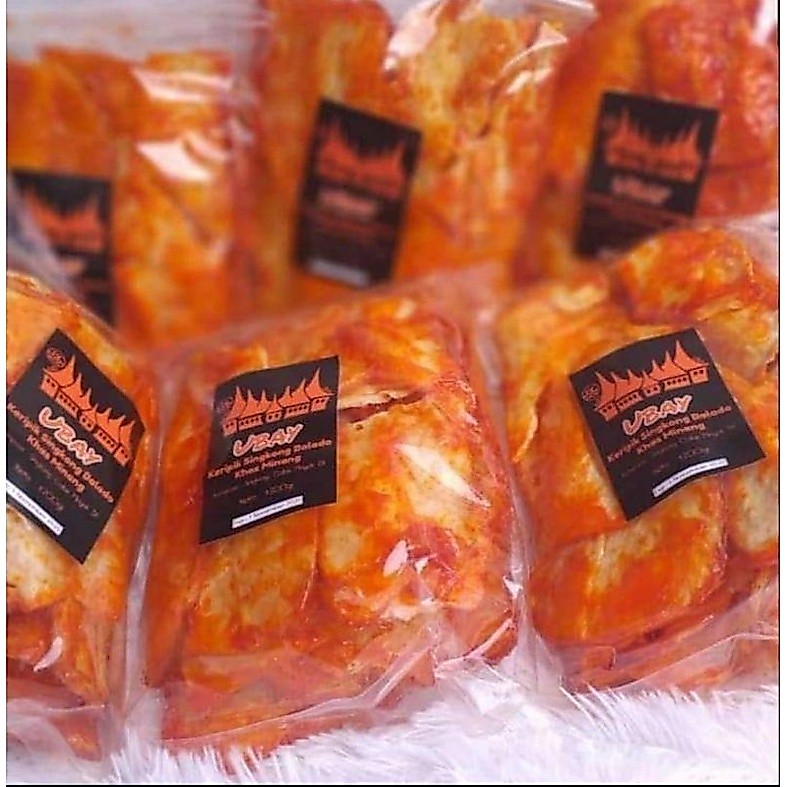 Keripik Singkong Balado Sanjay Ubay | Kripik Sanjai Khas Minang Pedas Manis