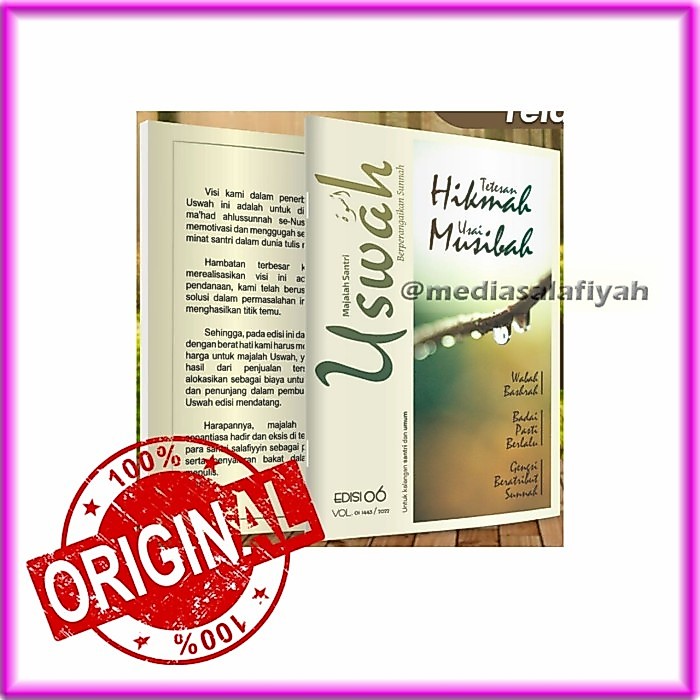 Majalah Uswah Edisi 6 Tetesan Hikmah Usai Musibah