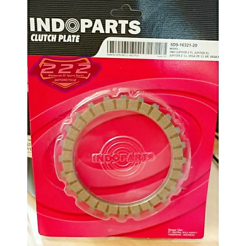 KAMPAS KOPLING ORIGINAL INDOPART YAMAHA VEGA ZR JUPITER Z F1 JUPITER Z ROBOT 1SET