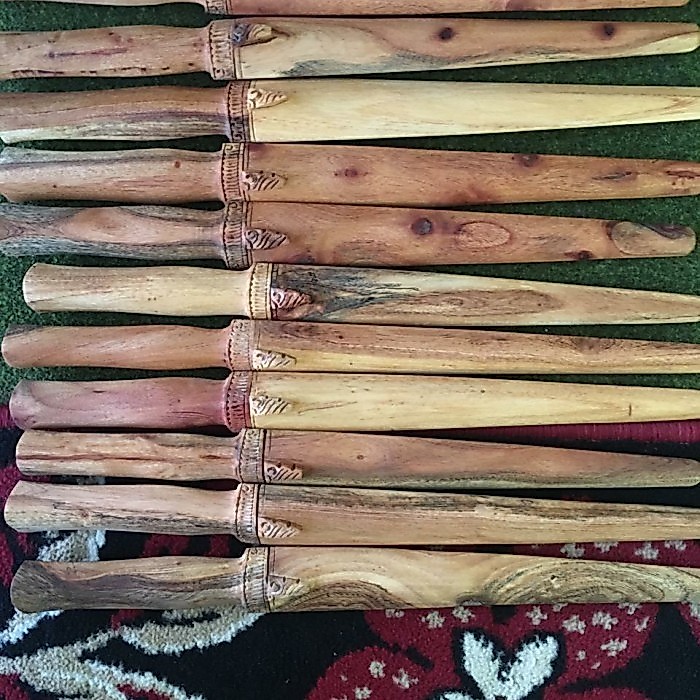 warangka tombak atau scan