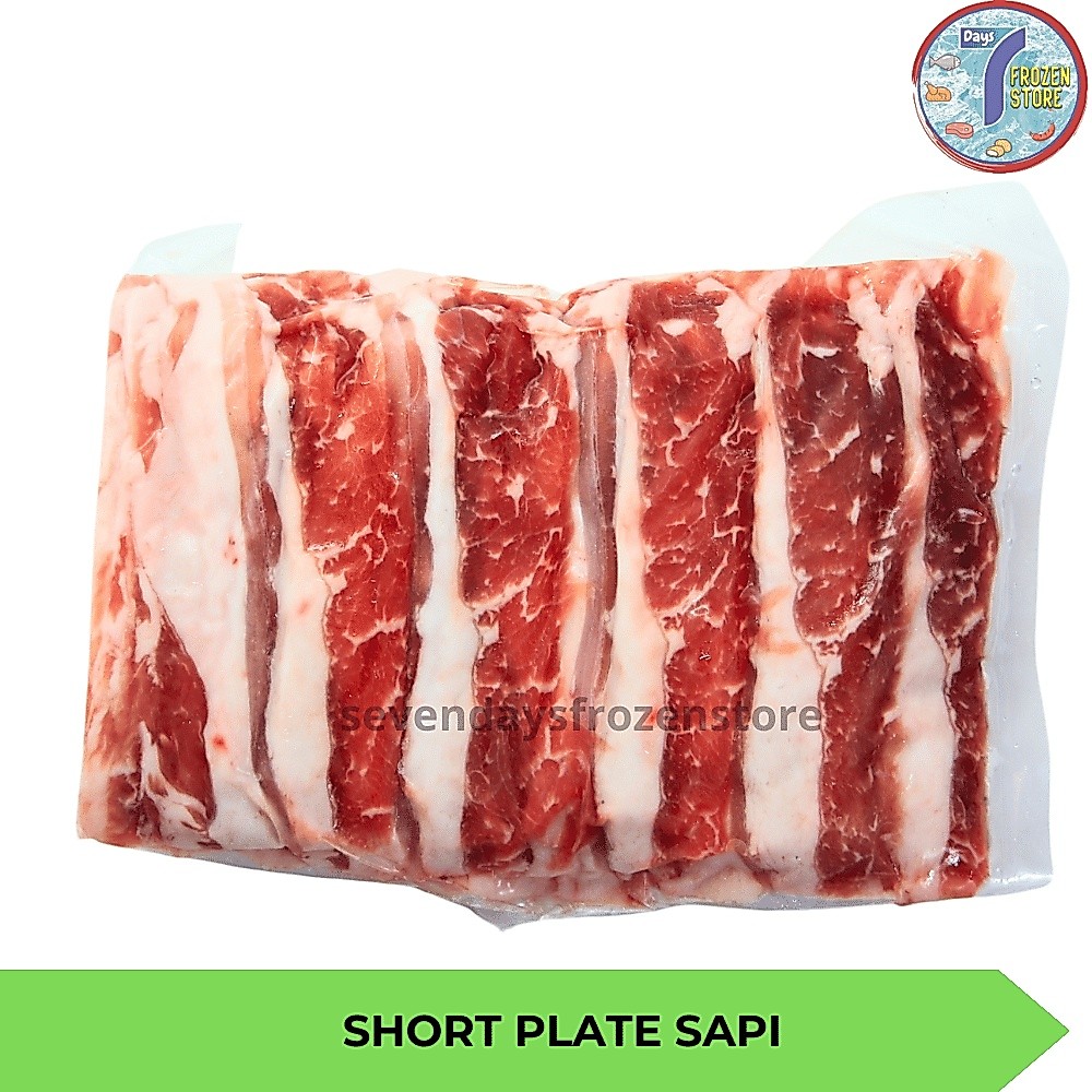 Short Plate Beef Slice Yoshinoya | Daging Sapi Iris Tipis Beku Frozen Import