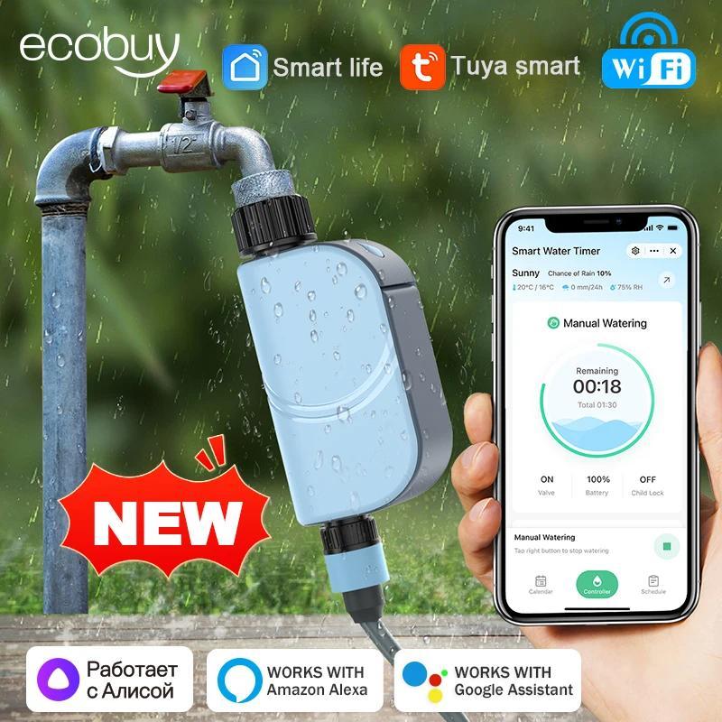 Wifi Irrigation Tuya Sprinkler Irrigation Controller Automatic Drip Irrigation Garden Water Drip Irr