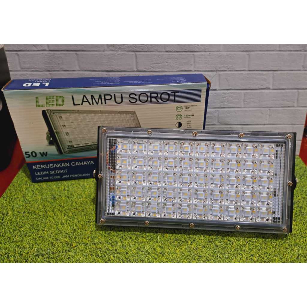 LAMPU SOROT KYOWA 50W PUTIH / KUNING LAMPU LED SOROT