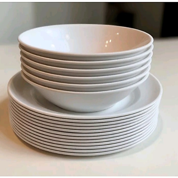 Piring melamine 23cm mangkok Melamine semi melamine mangkok jepang