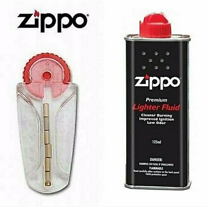 PAKET MURAH MINYAK ZIPPO ORIGINAL USA 100% + BATU ZIPPO KOREK API