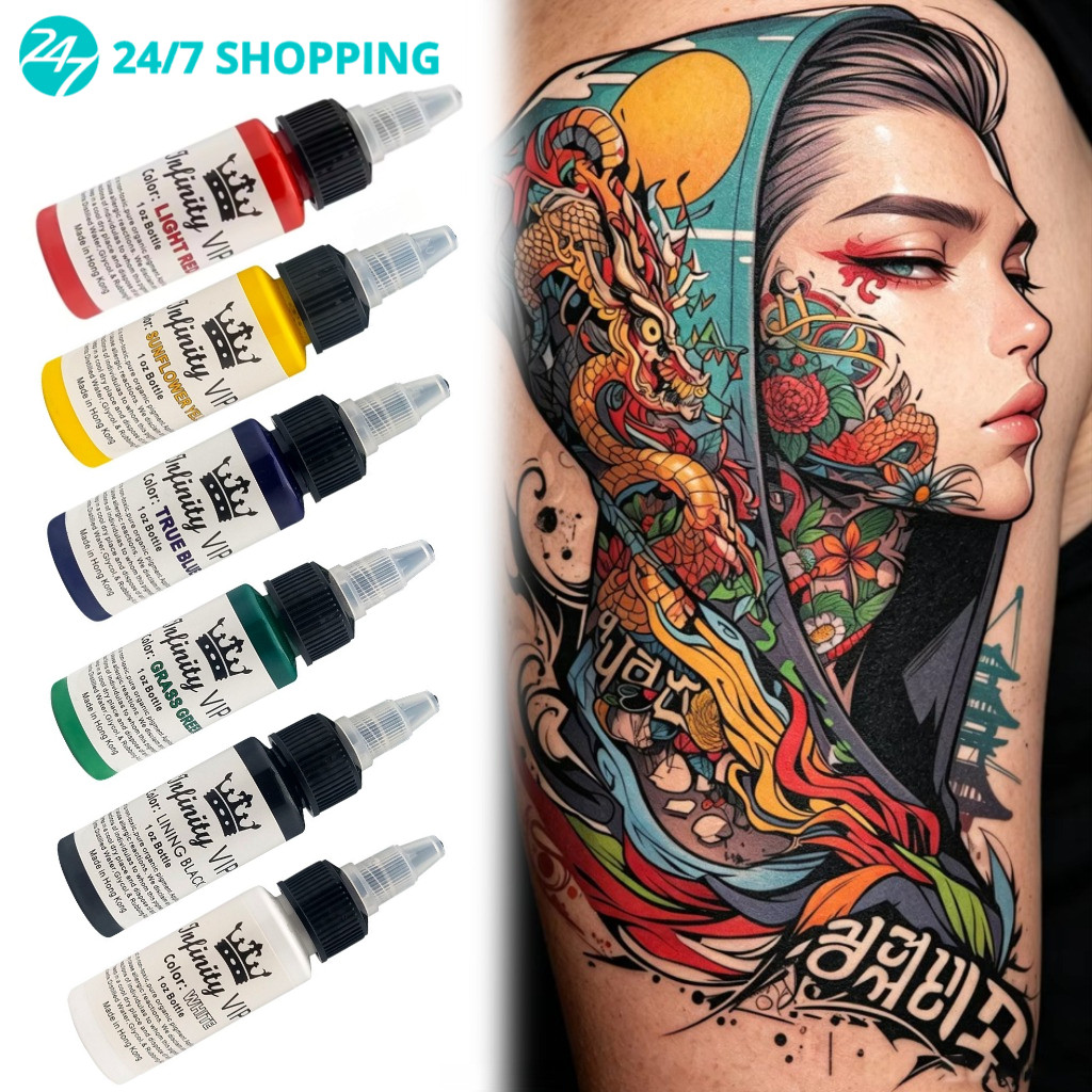 30ml Tinta Tatto / Tato Pigment Tato / Tinta Tato / Tinta Tattoo Ink