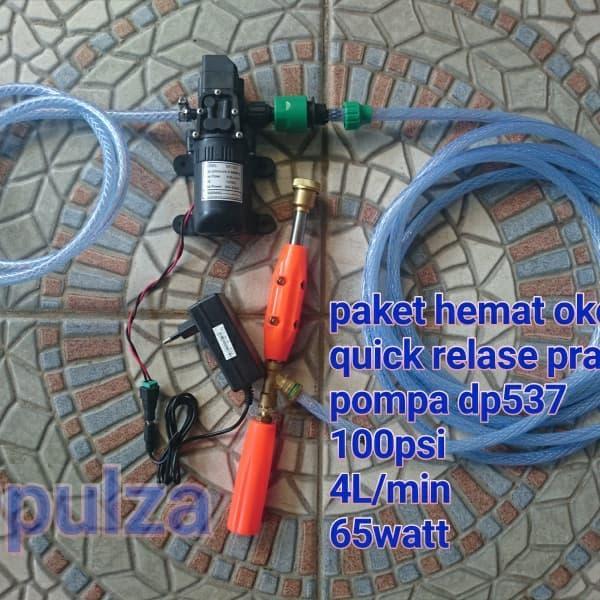 Mumpung Promo pompa air cuci steam paket hemat oke