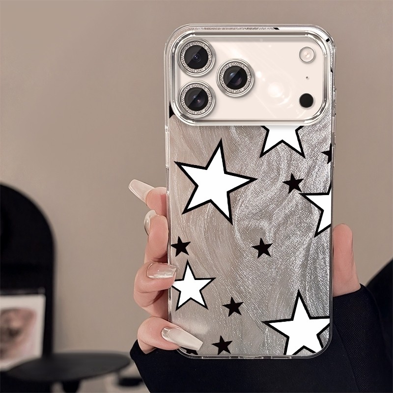Casing Infinix Glossy Reflective Emboss Luxury Anti Shock Cute Premium Case Infinix Hot 50i 50 Pro P