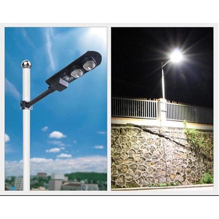 LAMPU JALAN LED SOLAR PANEL 100Watt Lampu PJU LED 100W remote - PJU 100watt