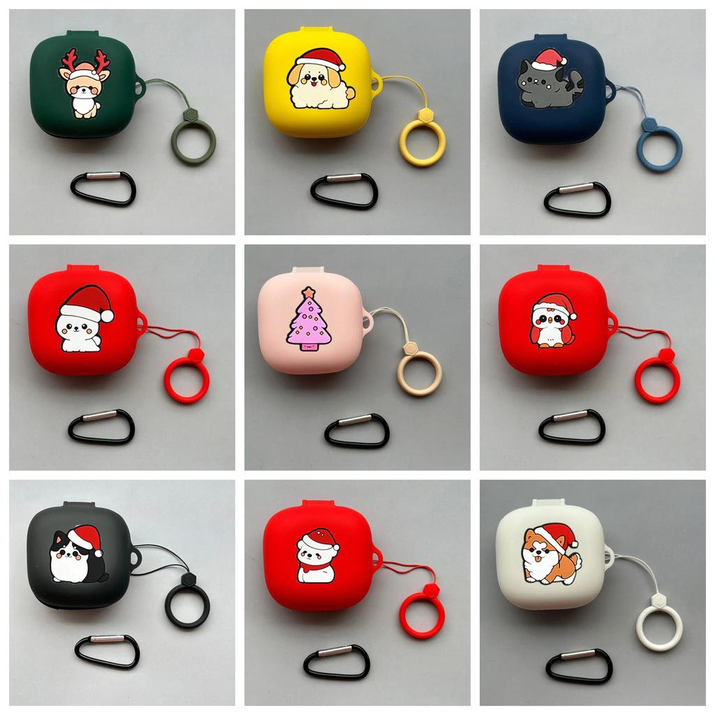 For JBL LIVE PRO+ case Cartoon dogs/ristmas cover Silicone Earphone Case for JBL LIVE PRO 2 cover fu