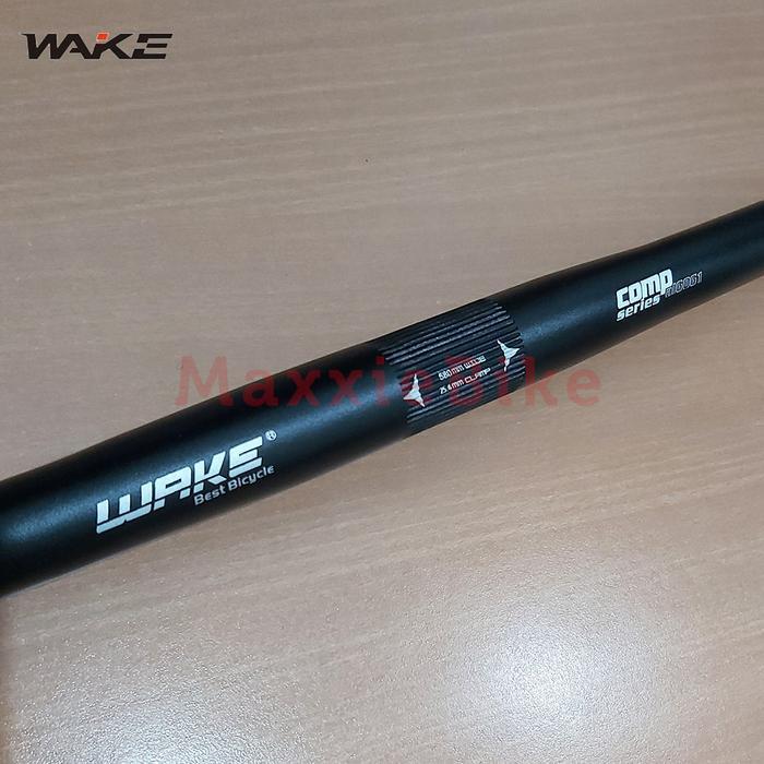 READY WAKE HB010 Flat Handlebar Stang Sepeda Lipat 25.4x580mm Aluminum Alloy Folding Bike Straight H