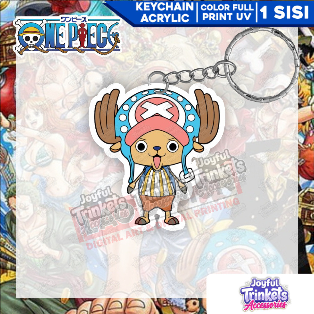 Gantungan Kunci Chopper | One Piece | Chopper | Ganci Chopper | Key Chain One Piece