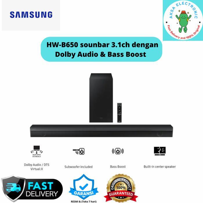 SAMSUNG SOUNDBAR HW-B650 3.1 CH / HW B650/XD