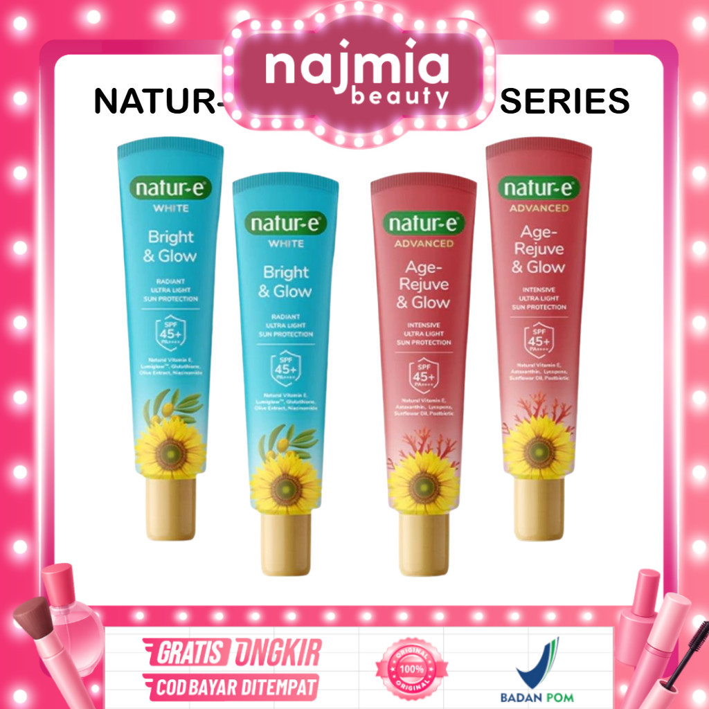 Najmia Ofc Natur-E Sunscreen Series - White Radiance Advanced Age-Rejuve & Glow Intensive Ultra Ligh