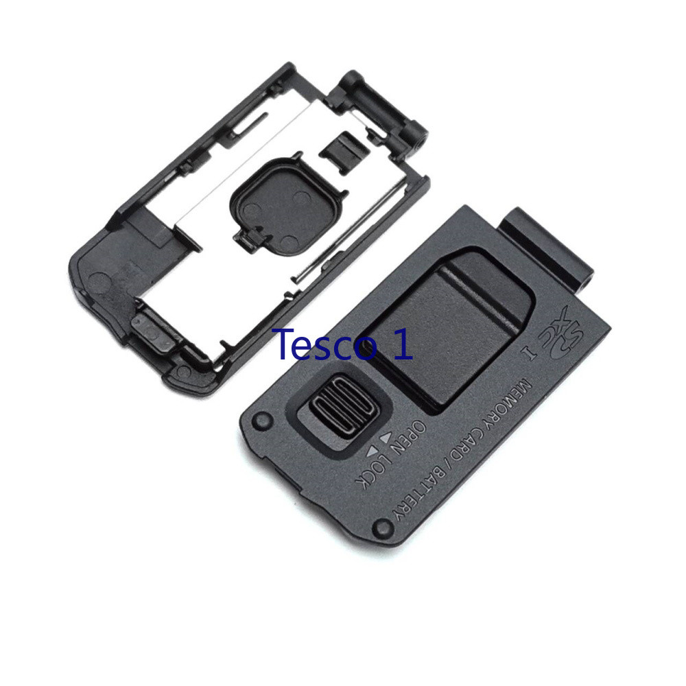 1 Buah Original Baru untuk Kamera Panasonic Lumix DMC-ZS60 ZS60 TZ80 DMC-TZ80 Tutup Baterai Hitam Su